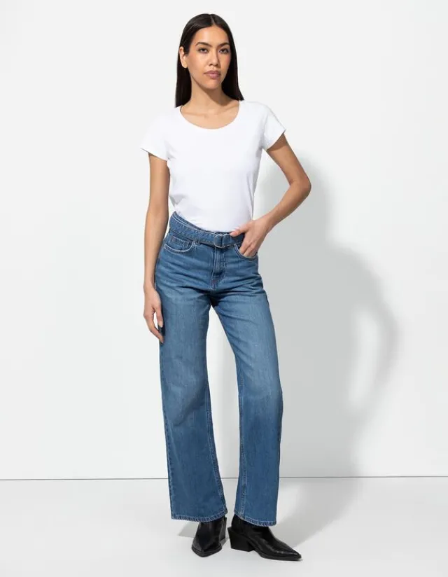 Hot Jeans - Straight Fit - Damen Jeans