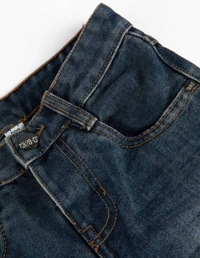 Hot Jeans - Wascheffekte - Kinder Jungenkleidung