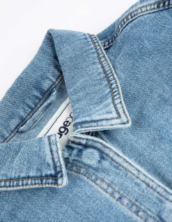 Sale Jeansjacke - Verdeckte Knopfleiste - Damen Jacken