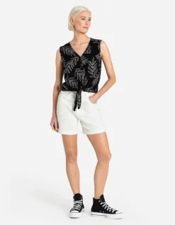 Online Jeansshorts - Fixierter Beinumschlag Damen Hosen