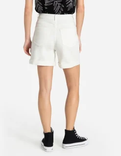 Online Jeansshorts - Fixierter Beinumschlag Damen Hosen