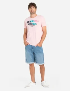 Sale Jeansshorts - Fixierter Beinumschlag Herren Jeans