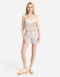 Discount Jeansshorts - Twill Damen Jeans