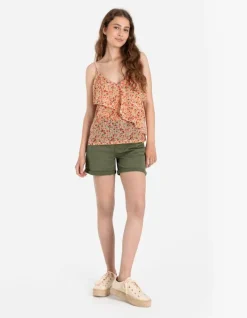 Discount Jeansshorts - Twill Damen Jeans