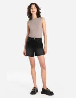 Hot Jeansshorts - Weites Bein Damen Jeans
