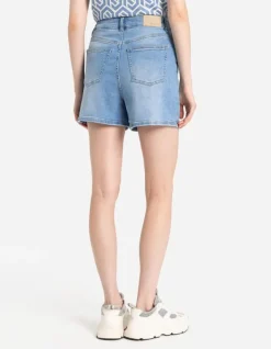 Fashion Jeansshorts - Weites Bein Damen Jeans