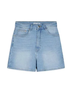 Fashion Jeansshorts - Weites Bein Damen Jeans