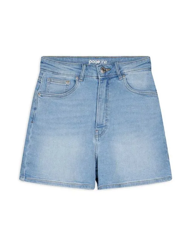 Fashion Jeansshorts - Weites Bein Damen Jeans