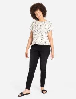 Fashion Jeggings - G&uuml;rtelschlaufen - Damen Jeans
