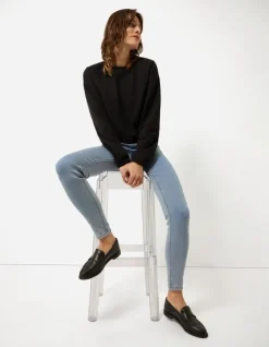 Fashion Jeggings - Wascheffekte - Damen Jeans