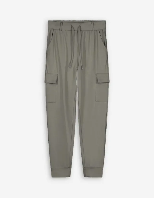 New Jogpants - Aufgesetze Taschen - Damen Hosen