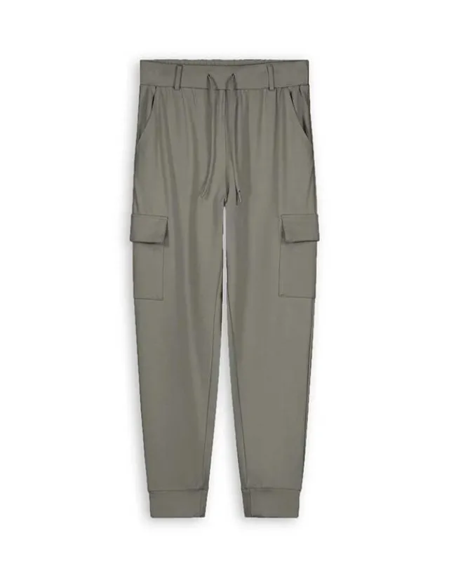 New Jogpants - Aufgesetze Taschen - Damen Hosen