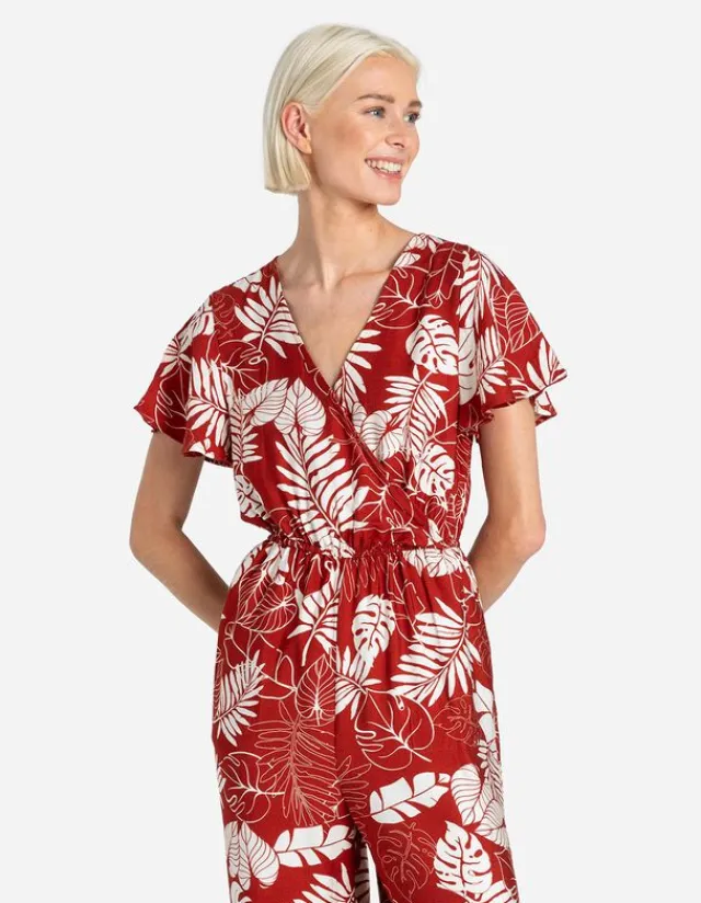 Discount Jumpsuit - Viskose-Mix Damen Hosen