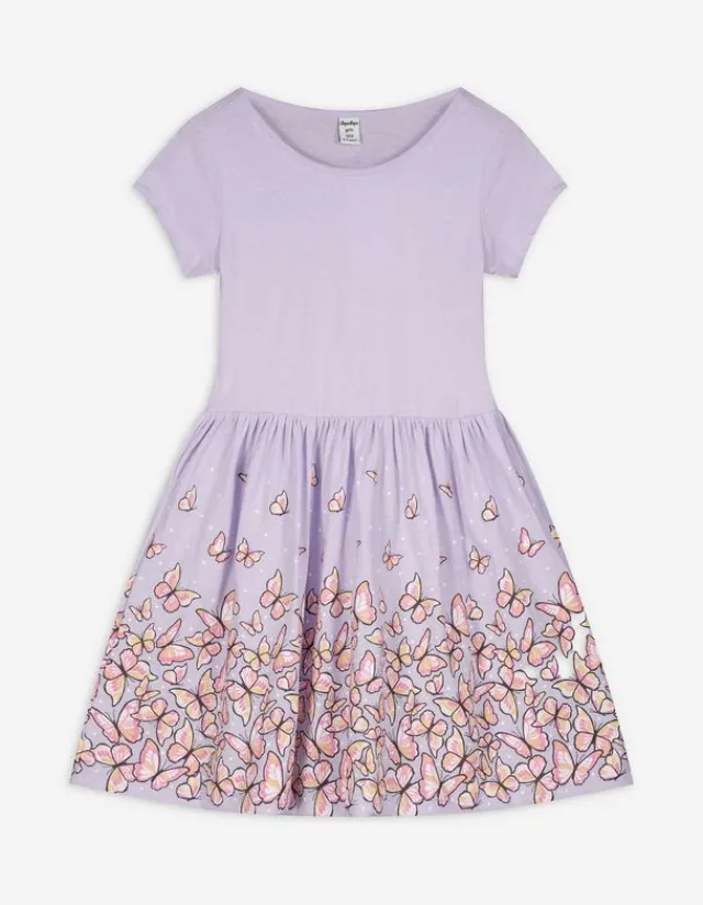 Hot Kleid - Print - Kinder Mädchenkleidung