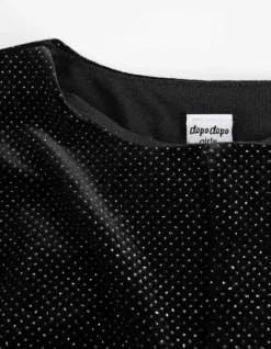 Clearance Kleid - Samt - Kinder Mädchenkleidung