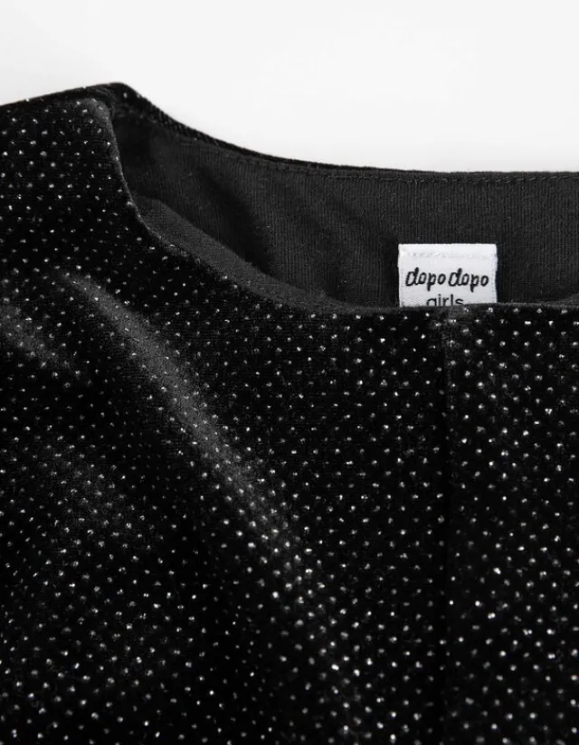 Clearance Kleid - Samt - Kinder Mädchenkleidung