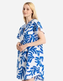 Sale Kleid - Überschnittene Schultern Damen Kleider