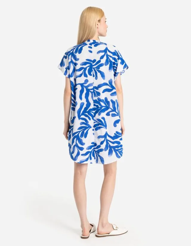 Sale Kleid - Überschnittene Schultern Damen Kleider