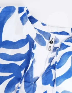 Sale Kleid - Überschnittene Schultern Damen Kleider