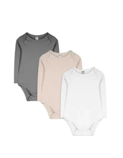 Online Langarmbody - 3er-Pack Kinder Baby-mädchen (56-92)|Mädchenkleidung