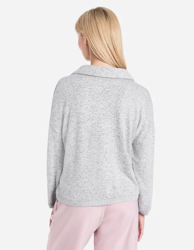 Online Langarm-Poloshirt - Soft-Touch Damen Langarmshirts