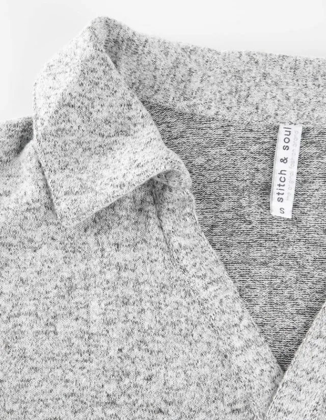Online Langarm-Poloshirt - Soft-Touch Damen Langarmshirts