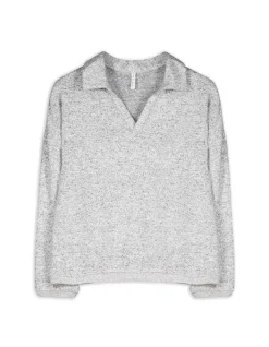 Online Langarm-Poloshirt - Soft-Touch Damen Langarmshirts