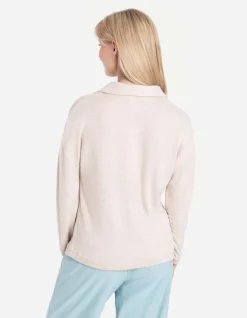 New Langarm-Poloshirt - Soft-Touch Damen Langarmshirts