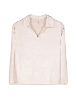New Langarm-Poloshirt - Soft-Touch Damen Langarmshirts