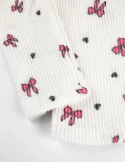 Discount Langarmshirt - Ärmel mit Volants - Kinder Mädchenkleidung