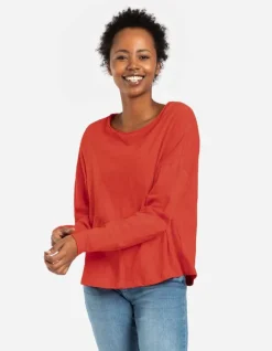 Online Langarmshirt - Baumwolle Damen Langarmshirts