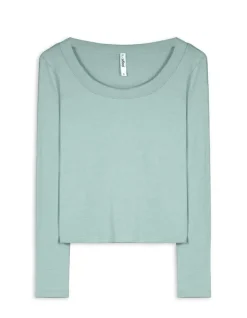 Fashion Langarmshirt - Baumwoll-Mix - Damen Langarmshirts