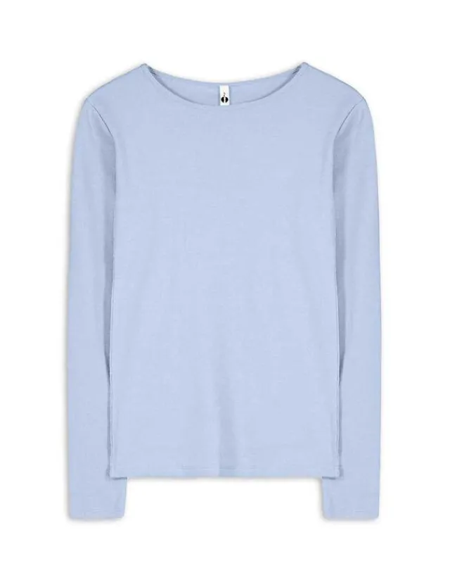 New Langarmshirt - Baumwoll-Mix - Damen Damenmode Unter 10 Euro|Langarmshirts