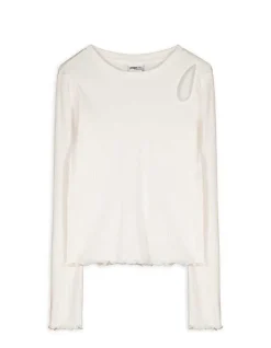 Sale Langarmshirt - Cut-Outs - Kinder Mädchenkleidung