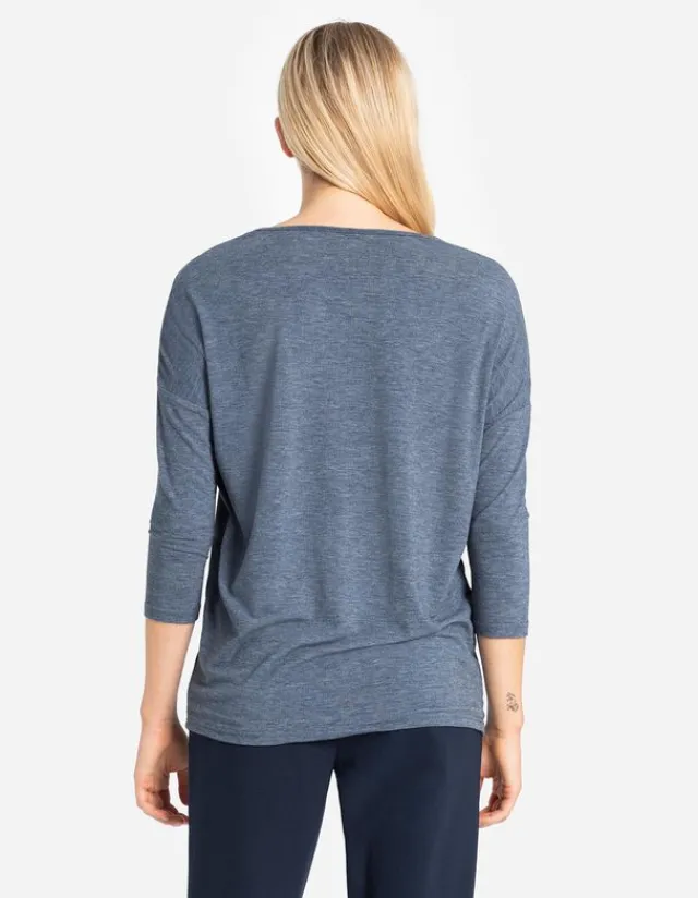 Fashion Langarmshirt - Dreiviertelärmel - Damen Langarmshirts