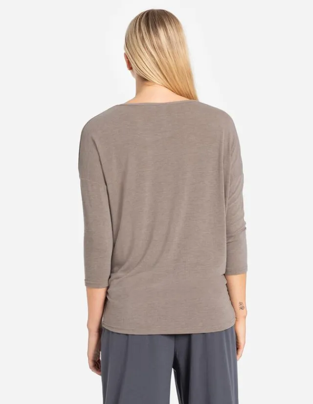 Fashion Langarmshirt - Dreiviertelärmel - Damen Langarmshirts
