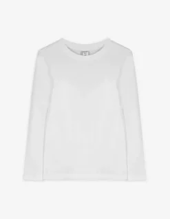 Outlet Langarmshirt - einfarbig - Kinder Jungenkleidung