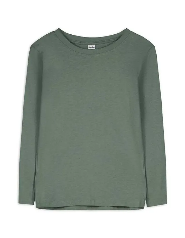 Clearance Langarmshirt - einfarbig - Kinder Jungenkleidung
