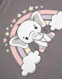 Hot Langarmshirt - Frontprint - Newborn (56-74)