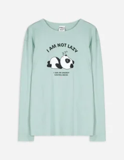 Fashion Langarmshirt - Glitzerprint - Kinder Mädchenkleidung