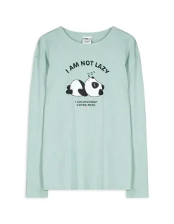 Fashion Langarmshirt - Glitzerprint - Kinder Mädchenkleidung