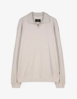 New Langarmshirt - Hemdkragen - Herren Sweatshirts