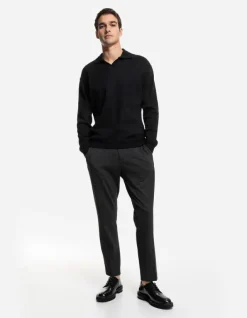 Online Langarmshirt - Hemdkragen - Herren Sweatshirts