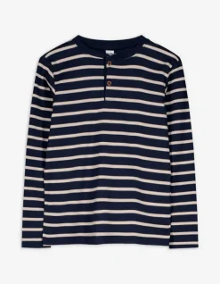 Sale Langarmshirt - Knopfleiste - Kinder Jungenkleidung