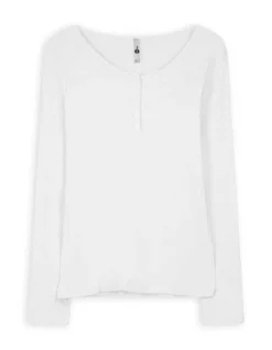 Best Langarmshirt - Knopfleiste - Damen Langarmshirts