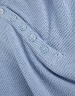 Sale Langarmshirt - Knopfleiste - Damen Langarmshirts