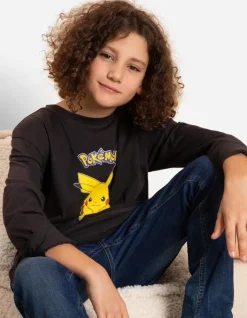 Fashion Langarmshirt - Pok&eacute;mon - Kinder Jungenkleidung