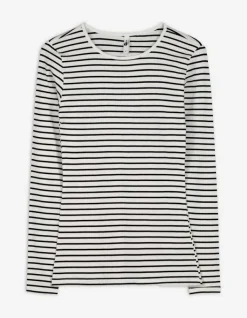 Sale Langarmshirt - Rippenstruktur - Damen Langarmshirts