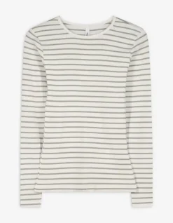 Sale Langarmshirt - Rippenstruktur - Damen Langarmshirts