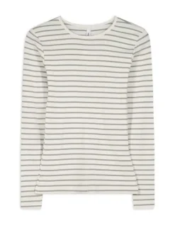 Sale Langarmshirt - Rippenstruktur - Damen Langarmshirts
